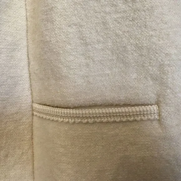 Giesswein Ladies M Cream Pure Wool Jacket Coat Timeless Classic‎ Quiet Luxury - Picture 7 of 12